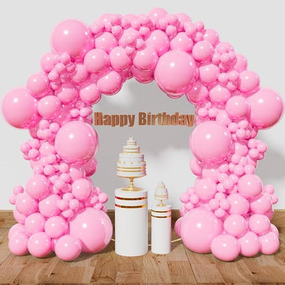 Pink Balloon Arch Kit 111Pcs 18 12 5 Inch Latex Party Balloons Garland by Kawkalsh