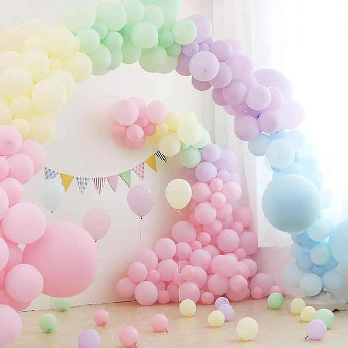 10 Inch Pastel Yellow Balloons - Image 5