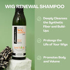 Awesome Synthetic Wig Shampoo and Leave in Conditioner Spray: pH6, Premium Set of 2, Revitalizes Synthetic Wigs, Contains Coconut Oil (7 fl oz)