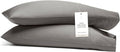 Boll & Branch Signature Hemmed Pillowcase Set - Standard, Stone - Luxury 100% Organic Cotton - Buttery Soft and Breathable - Softer with Every Wash - 2 Pillowcases Included