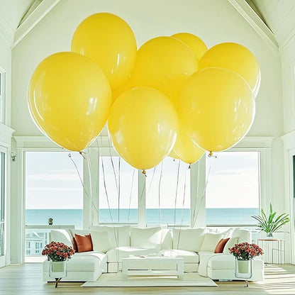 30 Pack Yellow Balloons 36 inch Yellow Latex Large Balloons - Image 7