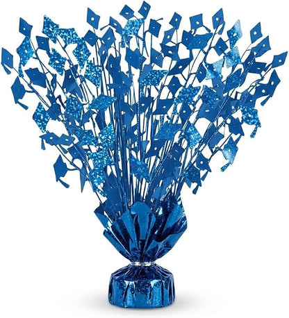 PMU Blue Graduation Balloon Weights, Graduation Centerpieces by PMU