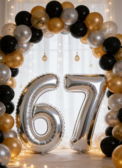 Laser Silver 6 Balloon - Image 9