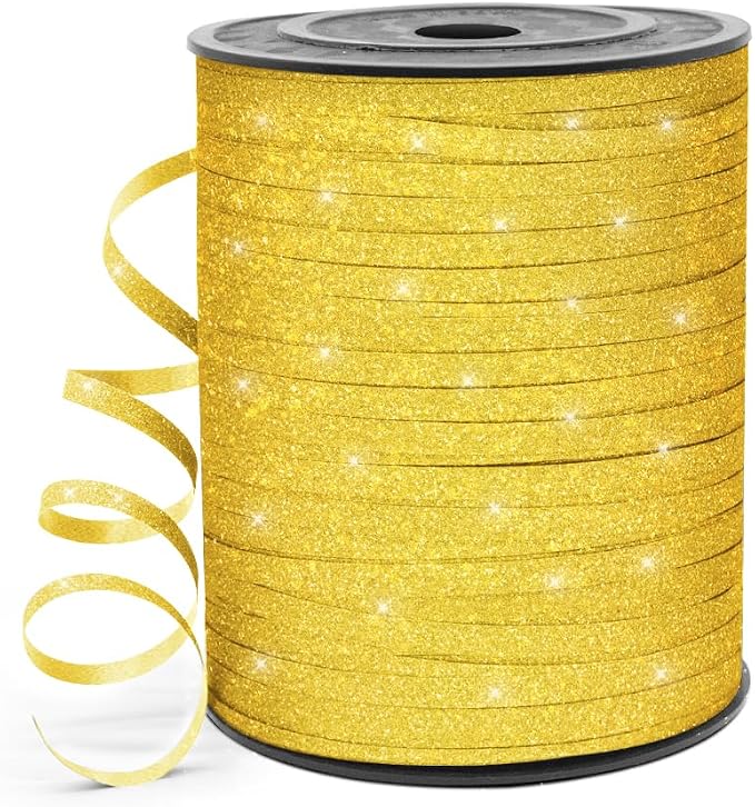 500 Yards Curling Ribbon for Gift Wrapping, 3/16" Balloon String for Christmas by HimBen