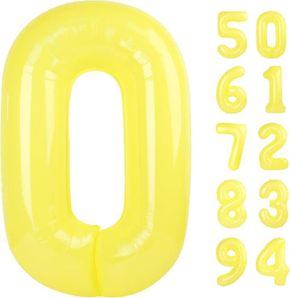 Yellow 0 Balloon by IWERP