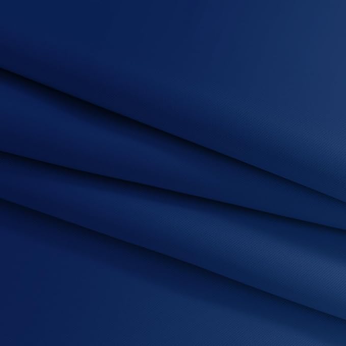 Yakamok Ombre Curtains Royal Blue and Greyish White - Image 6