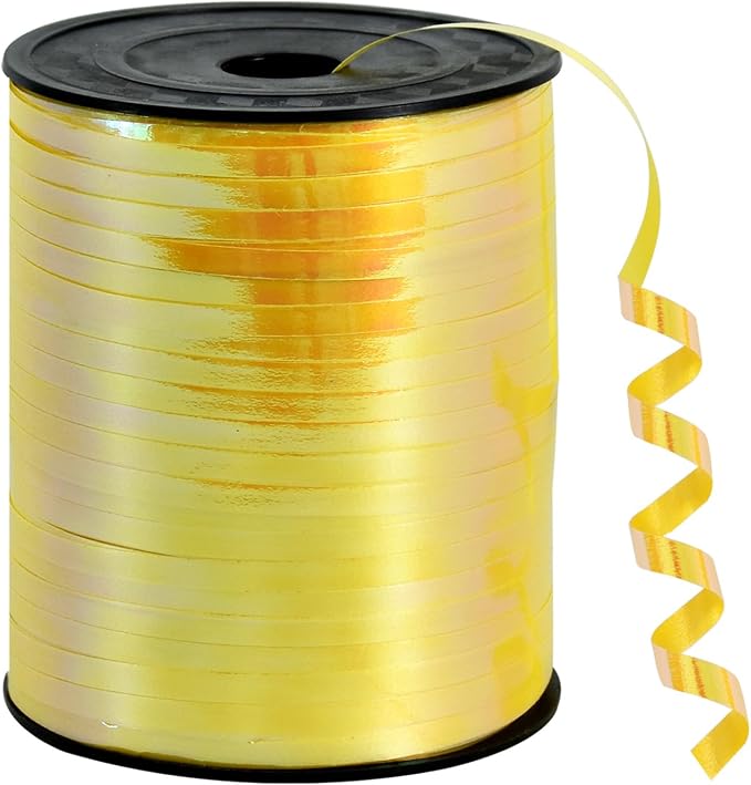 BEISHIDA 500 Yards Gold Ribbons Curling Ribbon 5mm by Beishida