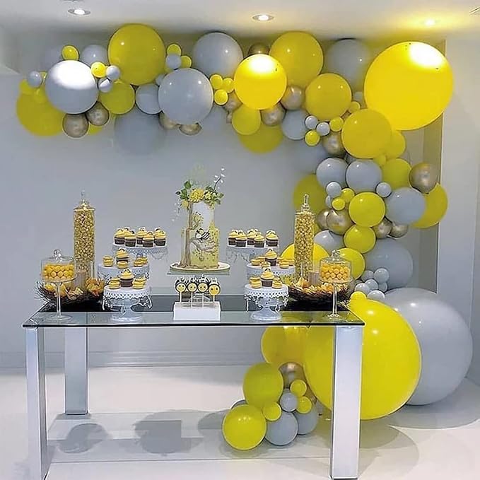 18 Inch Yellow Balloons, Baby Shower, Birthday Party and Event Decoration - Image 5
