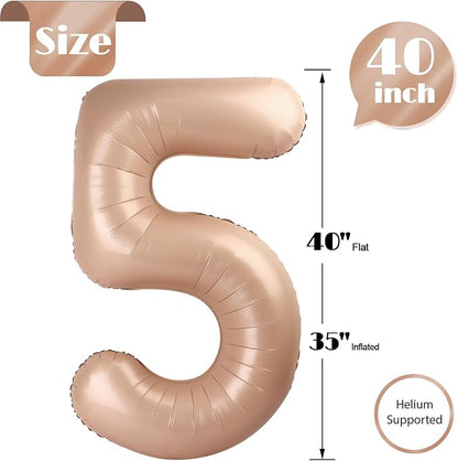 Light Brown 5 Balloon - Image 5