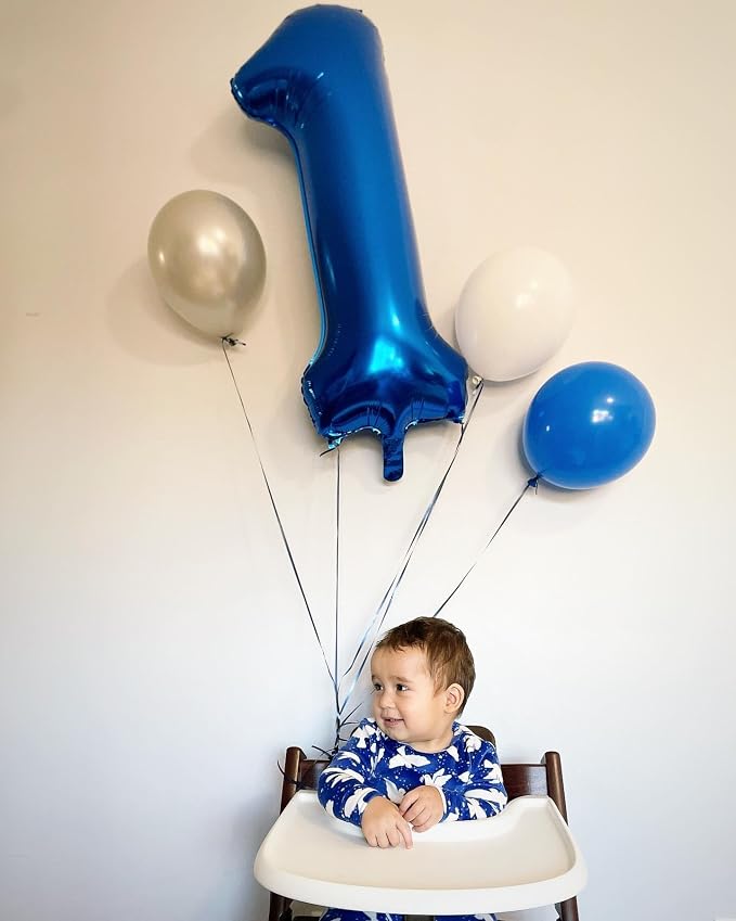 Blue Number 2 Balloon 40 Inch - Image 3