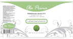 Ola Prima Lemongrass Essential Oil for Aromatherapy, Diffuser, Cleaning, Skin, Hair Health, Relaxation, Soap & Candle Making (16oz Bulk)