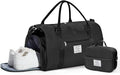 Gym Bag Womens,Travel Duffel Carry on Bag Sport Tote Bag Weekend Overnight Bag