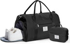 Gym Bag Womens,Travel Duffel Carry on Bag Sport Tote Bag Weekend Overnight Bag