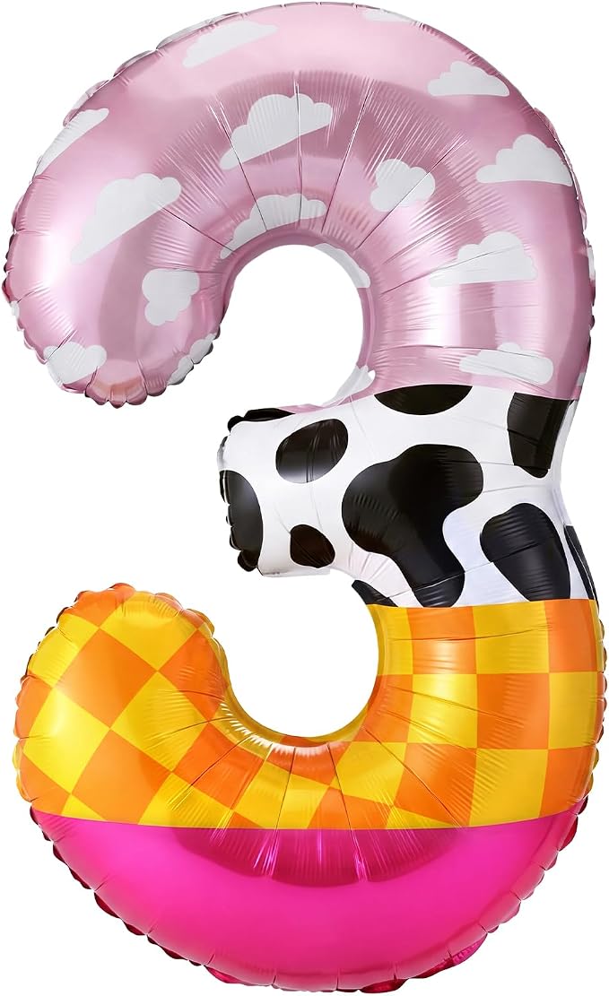 40 Inches Number 3 Balloon by Unknown