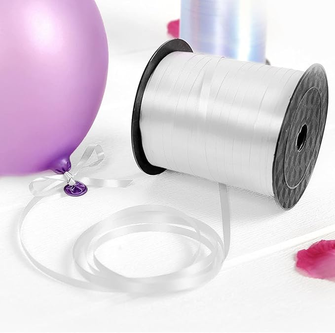 Premium White Curling Ribbon, 500 Yard - Image 4