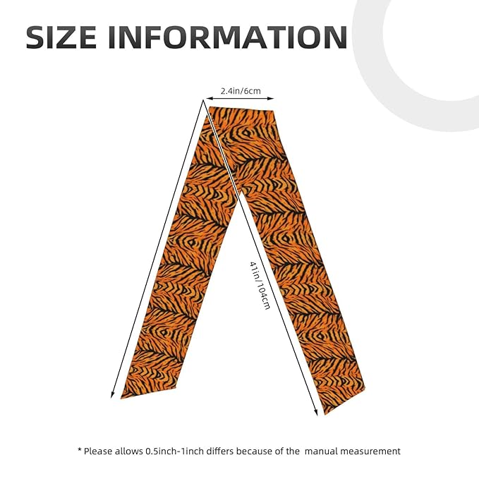 Men Women Beauty Skinny Sports Sweatbands Head Decor for Running Travel Shower, Elastic Multi Style Tiger Stripe Animal Print Head Ribbon Headwear