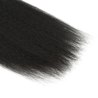 Kinky Straight Bundles Human Hair Natural Black Bundle Brazilian Virgin Soft and Silky Remy Hair 3 Bundles 22 24 26 Inch Niegmeag Double Weft Color 1B Yaki Straight Bundle 300g