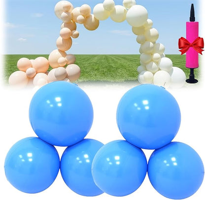 Reusable Inflatable Balloon Garland Arch Kit, 18ft 3/7 PCS Linked Pvc Balloons by Unknown
