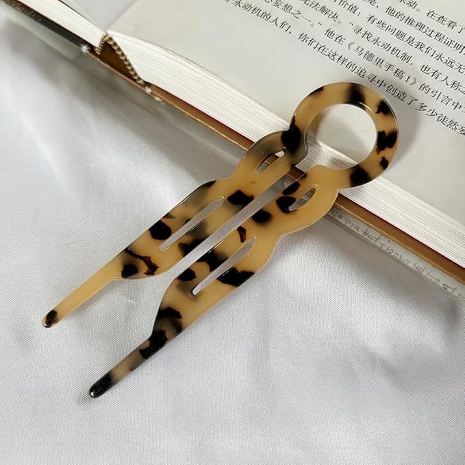 4-Pack Hair Pin, Prestige Hair Pin Elegant Hair Clips for Women,Long Thick Hair Non-Slip + Reusable Storage Case