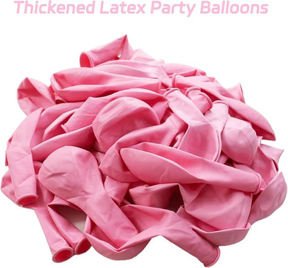 Pastel Pink Balloons 12 Inch 100 Pack light Pink Latex Balloons Baby Pink Party - Image 4