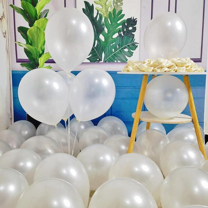 300 Pack White Pearl Balloons 12 inch Pearl White Latex Party Balloon Bulk - Image 5
