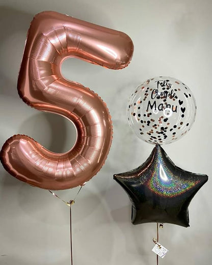Rose Gold 10 Balloon - Image 8