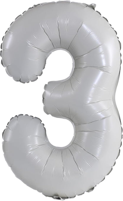 YPSelected 32 Inch Large Foil Helium Number Balloon Birthday Wedding Party 0-9 - Image 2