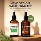 Gya Labs Rosemary Essential Oil - 4 Fl Oz - for Hair, Skin, Diffuser, Aromatherapy & DIY Candle Making Scent