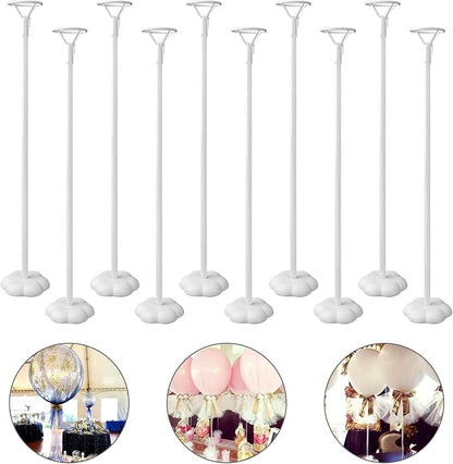 10 Sets Balloon Stick Stand, Holder by Sakolla