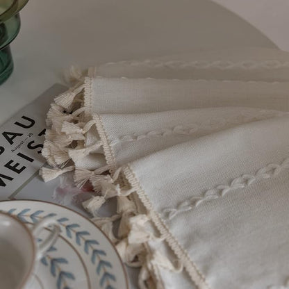Boho Embroidery Linen Curtains 108 Inches Long - Image 9