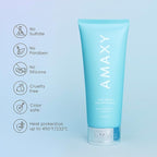 AMAXY Bond Intense Restorative Hair Mask – Deep Conditioning Treatment for Dry, Damaged Hair – Keratin-Enriched Formula for Frizz Control & Split End Repair – Sulfate-Free – 6.76 fl oz