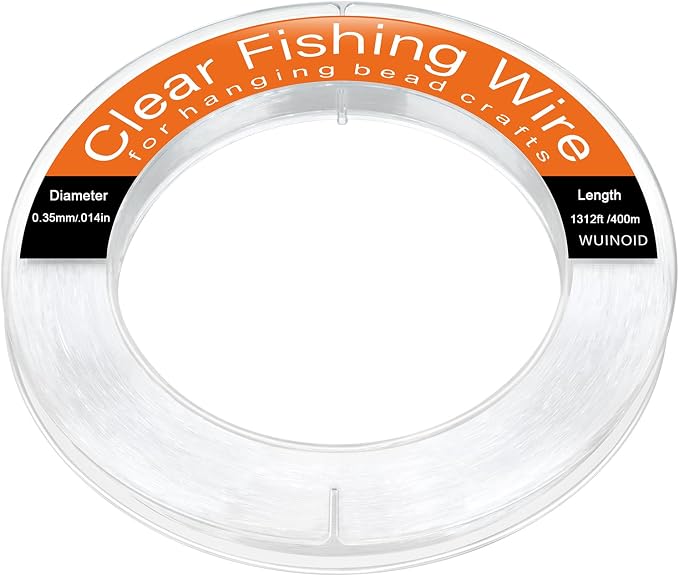 Fishing Line Wire Monofilament Clear Nylon String by Unknown