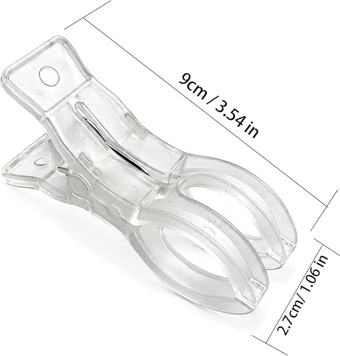 20 Pcs Spring Clamps for Crafts, Balloon Arches & Backdrops 3.5” Clip Set | - Image 2