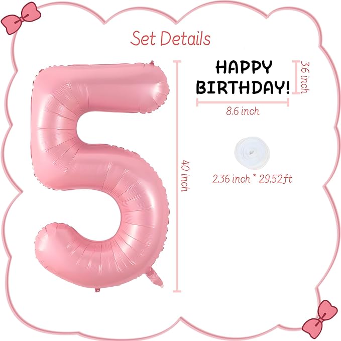 Happy birthday Big Number Balloons Foil Birthday Balloon Number Balloons Happy - Image 2