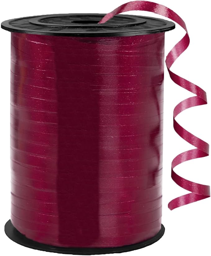 500 Yard Premium Burgundy Curling Ribbon, Curling Ribbon by weizedm