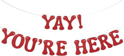 Yay！You're Here Banner by Hemicha