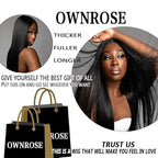 18 Inch Lace Front Wigs Human Hair 13x6 Straight Lace Front Wigs Human Hair Pre Plucked Glueless Wig HD Lace Front Wigs for Black Wome 200 Density Natural Color