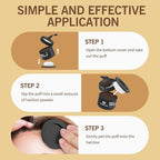 Gowwim Root Touch up Powder, Instantly Gray Hair Cover up Hairline Powder for Women & Men Waterproof and Sweatproof Root Cover Up Long-Lasting for Thinning & Loss Hair (Medium Blonde1, 4g)