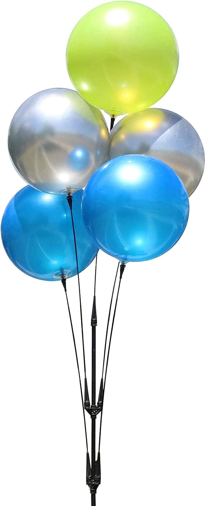 Weatherproof Reusable Balloon Cluster Kit – 5 Outdoor Balloons by BalloonInnovations