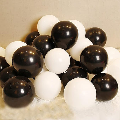 5 inch Black Party Balloons - Image 5