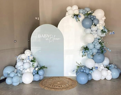 Dusty Blue Balloon Arch Kit - Image 5