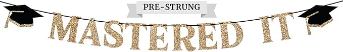 Pre-Strung Mastered It Banner by PerfectOccasion