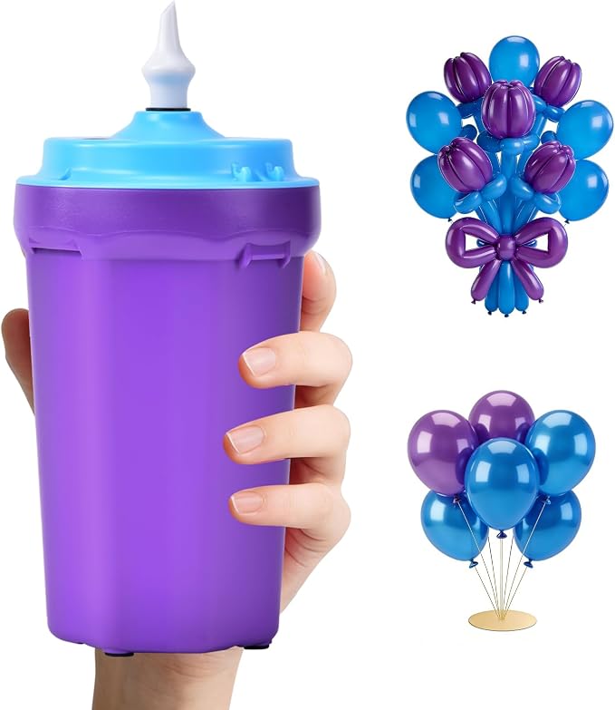 Portable Balloon Pump Electric, Rechargeable Cordless Balloon Pump Inflator by HXHECLXAITECHNOLOGY