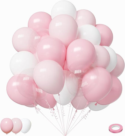 Lukiituke Light Pink Balloons by Lukiituke