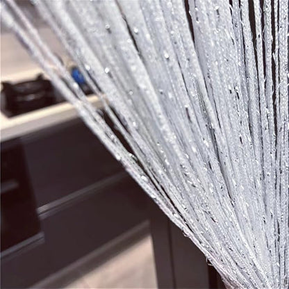 ave split Decorative Door String Curtain Wall Panel Fringe Window Panel Drapes by avesplit