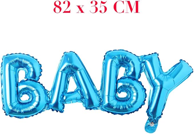 Boy girl connection Letter foil balloons children party decoration birthday - Image 4