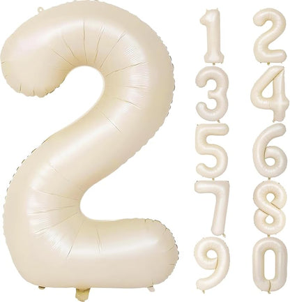 Number Balloons for Birthday Decorations by United-UnicornsParty