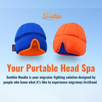 Soothie Migraine Relief Cap – Ice Headache Hat for Migraine & Sinus Relief, Cooling Gel Hot & Cold Therapy Mask, Soft Sleep-Friendly Design for Stress & Hangover Relief
