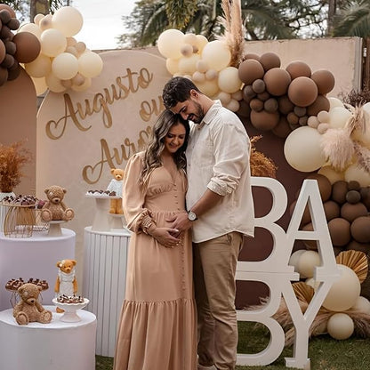 Brown Party Balloons - Image 5