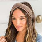 Elastic Knotted Headbands for Women Wheat Pattern Cloth Head Hair Bands for Women's Hair Non Slip Boho Wrap Twisted Hair Accessories